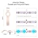 3528 2 Pin LED Strip Connector Kit - 8mm LED Connector Kit Includes 10x LED Strip Connector Pigtail, 10x L Shape Connectors, 32.8ft Extension Cable, 20x LED Strip Clips