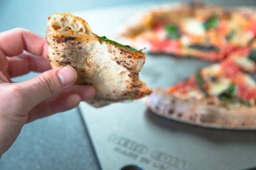 NerdChef Steel Stone - High Performance Pizza Baking | Made in USA (14.5