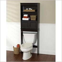 Freestanding Espresso Space Saver Bathroom Shelf Black By Zenith Products 0785479629081 Amazon Com Books