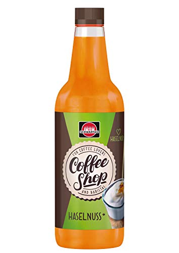 Schwartau Coffee Shop Starter Paket (Karamell-, Vanille-, Haselnussirup, Schoko- und Karamelltopping, 3 Pumpen… – Bild 5