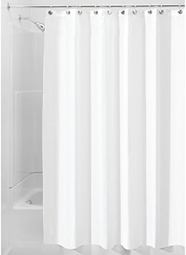 InterDesign Poly Sc/Liner Shower Curtain Long White
