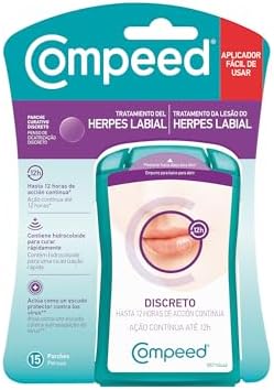 Herpes Labial, Parches Hidrocoloides, Pack 15 uds