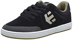 Etnies boys Kids Marana Skate Shoe, Navy/Tan, 6 Big