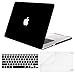MOSISO Case Only Compatible with Older Version MacBook Pro Retina 13 inch (Models: A1502 & A1425) (Release 2015 - end 2012), Plastic Hard Shell Case & Keyboard Cover & Screen Protector, Black primary