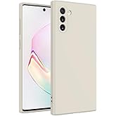 WOGROO for Samsung Galaxy Note 10 Case White, Scratch Resistant with Soft Touch, Slim Thin Phone Cover for Samsung Galaxy Note 10