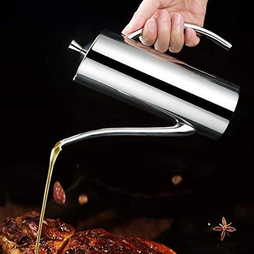 304 Stainless Steel Olive Oil Dispenser,Olive Oil Can Drizzler With