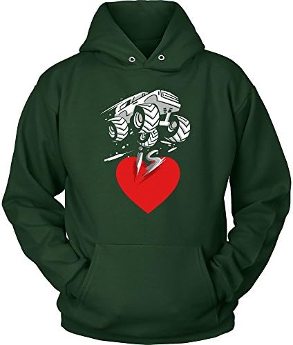 Monster Truck is Love Monster Truck Hoodie Collection