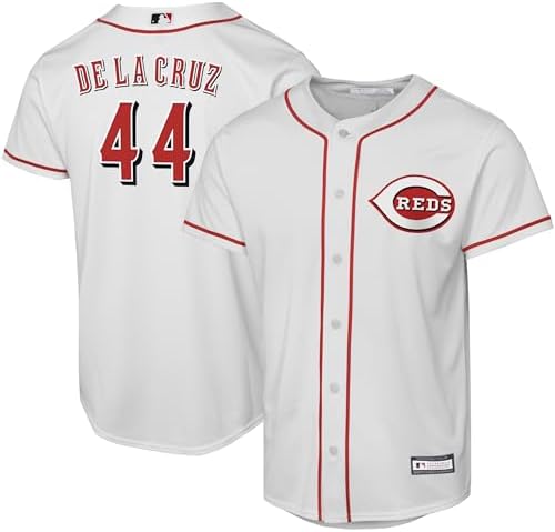 Amazon.com : Elly De La Cruz Cincinnati Reds MLB Kids 4-7 White