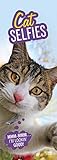 Cat Selfies 2020 6.75 x 16.5 Inch Monthly Slimline Wall Calendar, Pet Humor Kitten by