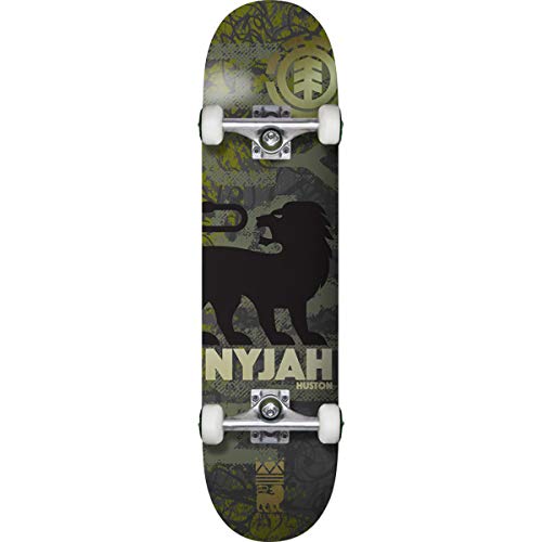Nyjah Huston Texture Complete Skateboard - 7.7" X 31.25"