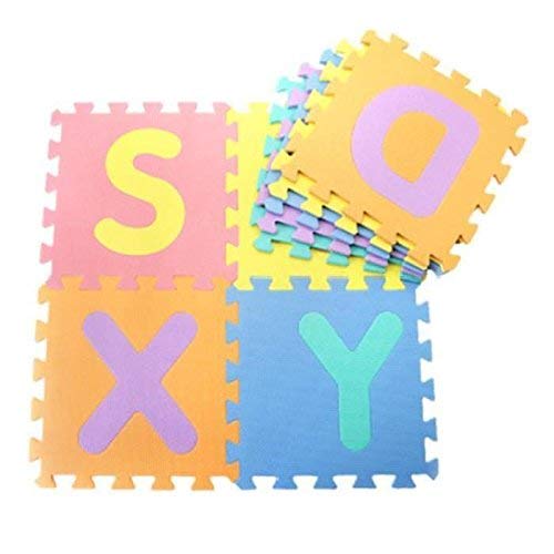 Tuersuer Carpet Foam Puzzle Mat Letters Crawling Floor Mat Toy Set for Home Bedroom