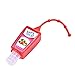 Cher9 30ML Random Color Reusable Mini Hand Sanitizer, Fruit Scented Disposable No Clean Travel Portable Clean Moisturizing Safe Gel With Hanging Rope