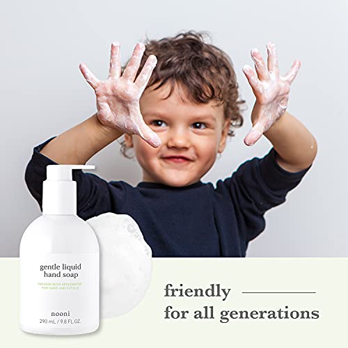NOONI Gentle Liquid Hand Soap Moisturizing Mild Hand Soap with Citrus