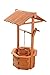 Sunjoy Garden Fir Wishing Well - Natural Color