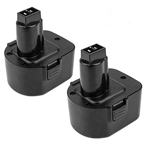 3.0Ah Ni-Mh DC9071 Replacement for Dewalt 12V XRP Battery DW9071 DW9072 DE9037 DE9071 DE9072 DE9074 Cordless Power Tool Batteries 2 Packs