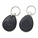 THONSEN 125KHz RFID Proximity ID Card Token Tags EM4100 Key Fob Read Only Color Grey (Pack of 10)