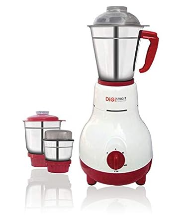 DIGISMART 600 WATTS MIXER GRINDER KITCHEN MATE- 3 JARS