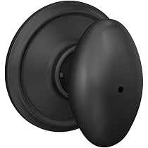 Schlage Siena Hall & Closet Door Knob - Bright Chrome Passage Knob