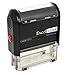 ExcelMark Self Inking Rubber Stamp with up to 2 Lines of Custom Text
