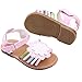 Binmer(TM) Baby Outdoors Sandals Toddler Princess First Walkers Girls Kid Shoes (12:13CM;6~12 Month, Pink)