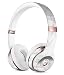 White Scratched Marble DesignSkinz Full-Body Skin Kit for The Beats by Dre Solo 3 Wireless Headphones/Ultra-Thin/Matte Finished/Protective Skin Wrap primary