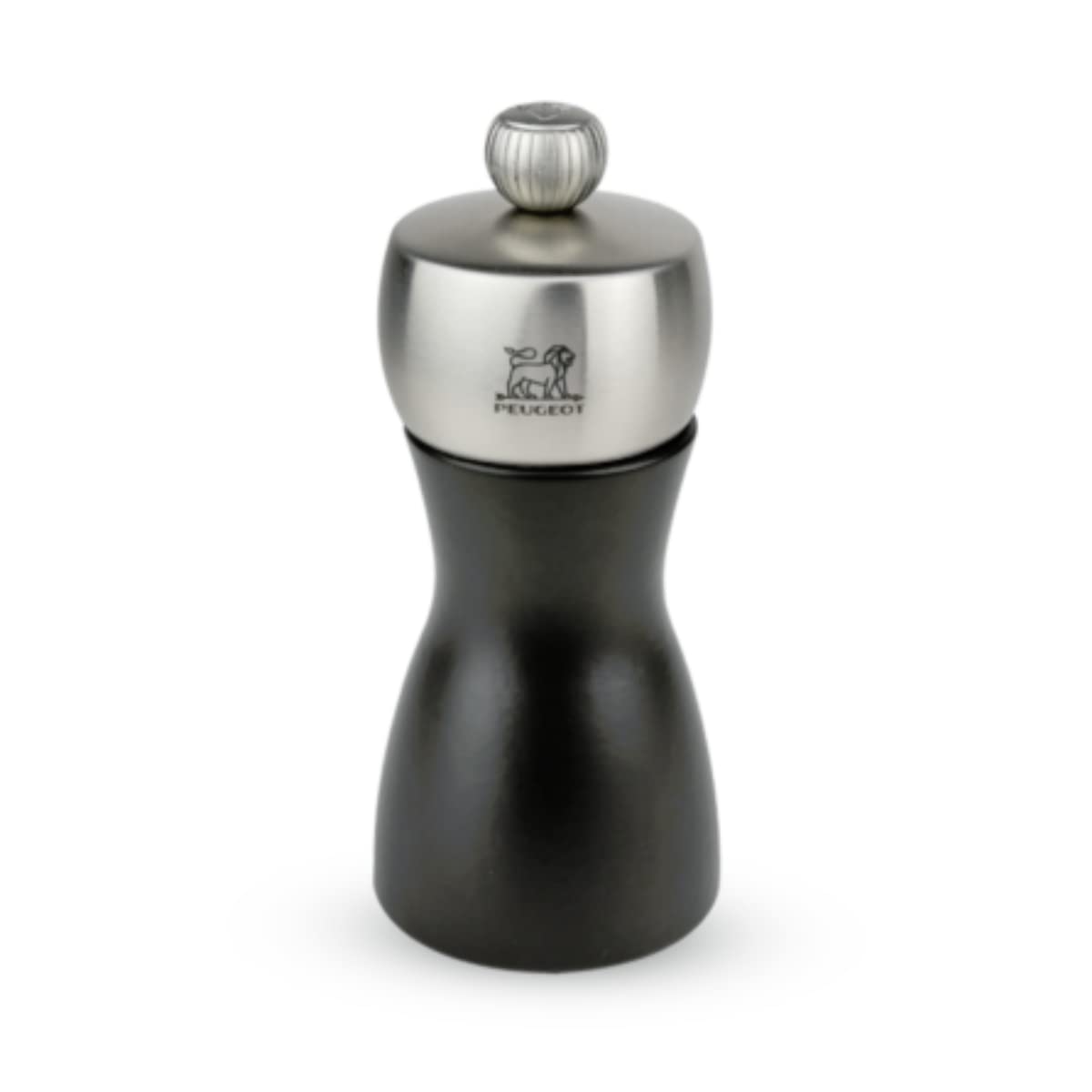 Peugeot Fidji Black Mat Pepper Mill, 12cm