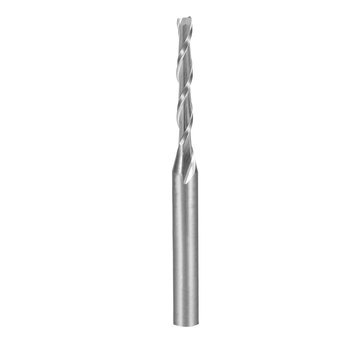 sourcingmap 1/8" Shank 2.0mm x 15mm Carbide End Mill CNC Router Bits 2 Flute Milling Bit for Acrylic PVC MDF Wood