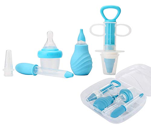 Holoras 5Pcs Baby Medicine Dispenser Kit, BPA Free Medical Essentials Set, Infant Toddler Pacifier Medicine Feeder Dropper for Feeding Medicine, Water, Juice, or Other - Thumbnail 7