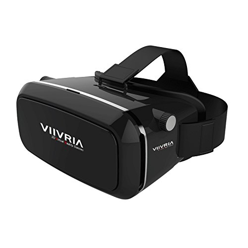 VIIVRIA ® 3D VR Virtual Reality Headset ,Adjust Google Cardboard VR BOX For 3.5-6 inch Phone ,Private Mobile 3D Cinema (NEW UPDATED VR Headset) VIIVRIA ® 3D VR Virtual Reality Headset ,Adjust Google Cardboard VR BOX For 3.5-6 inch Phone ,Private Mobile 3D Cinema (NEW UPDATED VR Headset)