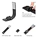 Reading Light, Book Light, LED Clip-on Reading Lights, Flexible Rubber USB Rechargeable Work Light Bookmark Eye-Care Travel Desk Bedside Kindle Laptop Lamp,4 Levels Adjustable Brightness Read at Night