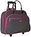 Baggallini Carryon Rolling Travel Tote, Charcoal, One Size