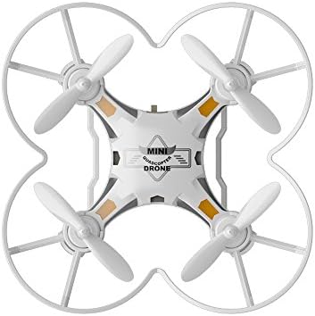 White Drone 2.4G 6 Axis Nano Mini Size Pocket Done Kit Quadcopter 124 Radio Control Rc Cheap and Affordable Toy with Drone Accessories and Parts for Hobby, Beginners, Kids and Teens