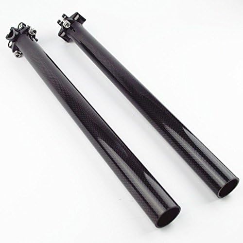3K Full Carbon Fiber Road MTB Mountain Bike Bicycle Seatpost - 27.2/30.8/31.6mm 350mm