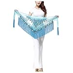 WZT Belly Dancing Belt Colorful Waist Chain Belly Dance Hip Scarf Belt WZT Belly Dancing Belt Colorful Waist Chain Belly Dance Hip Scarf Belt