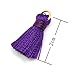 YIQIFLY 100Pcs Silk Handmade Tiny Soft Tassels Mini Tassels, Multicolor Assorted Colors Randomly, Craft Tassels, Bohemian Style, Casual Gathering Occasion