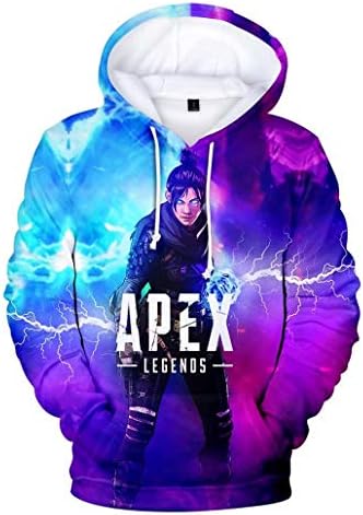 Apex Legends 3D Print Pullover Hoodies Sweatshirt for Unisex