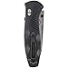 Benchmade - Barrage 583 Knife, Tanto Blade, Serrated Edge, Satin Finish, Black Handle