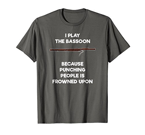Bassoon T-Shirt - Funny Punch Bassoon Player