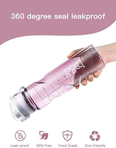 Reusable water bottle in vibrant blue color, leak-free design, ideal for day-to-day activities, priced at $15.99.