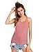 SweatyRocks Women’s Sleeveless Flowy Loose Fit Racerback Yoga Workout Tank Top Large Pinkthumb 3