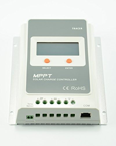 Tingen Tracer4210A Auto Work 12 Volt 24 Volt 40amp Mppt Charge Controller with Temerature Sensing Function for Battery Charging
