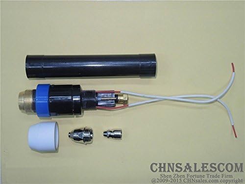 CHNsalescom P-80 High Frequency Plasma Cutter Pilot Arc AUTO Straight Torch Head