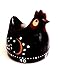 Timer - Mechanical, Chicken Shape - Black - 60-Minute Timer (Sturdy Plastic)