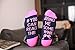 [UPGRADED] -Wine Glass Funny Socks IF YOU CAN READ THIS BRING ME SOME WINE Socks Gifts For Women
