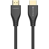 8K HDMI Cable 10ft KEYMOX HDMI 2.1 Cable, 48Gbps Ultra HD High Speed, Support 4K@120Hz & 8K@60Hz, Dynamic HDR,eARC/Ethernet, 