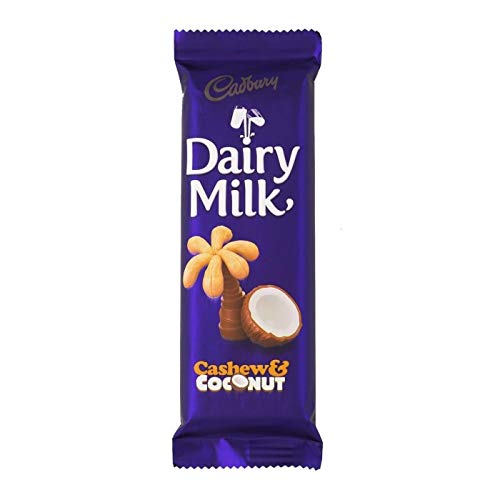 Cadbury Dairy Milk Cashew Coconut Chocolate Bar 80g Amazon In Grocery Gourmet Foods