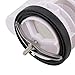 White 20.5cm Height Water Tank Connected Dual Flush Fill Toilet Cistern Inlet Drain Valve Repair
