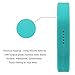 Fitness Wristbands for Fitbit Flex 2, Pack of 3 Replacement Band, Plum Teal And Rose Pink