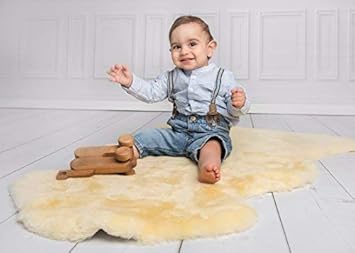 Baby Lammfell medizinisch ökologisch gegerbt 110-120