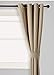 Best Home Fashion Thermal Insulated Blackout Curtains - Antique Bronze Grommet Top - Beige - 52